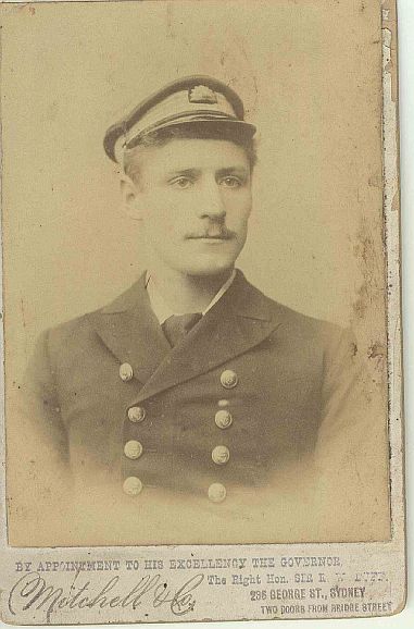 Enos in P&O uniform